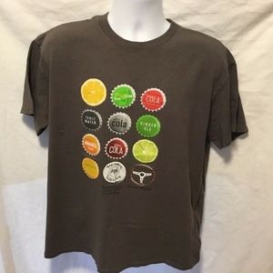 BICARDI Mens Sz XL Brown TShirt T Shirt Bicardi mi